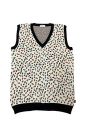 Ingwe Print Knit Vest
