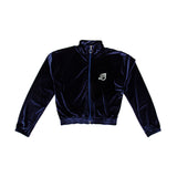 Y2K  Velvet Tracksuit Top