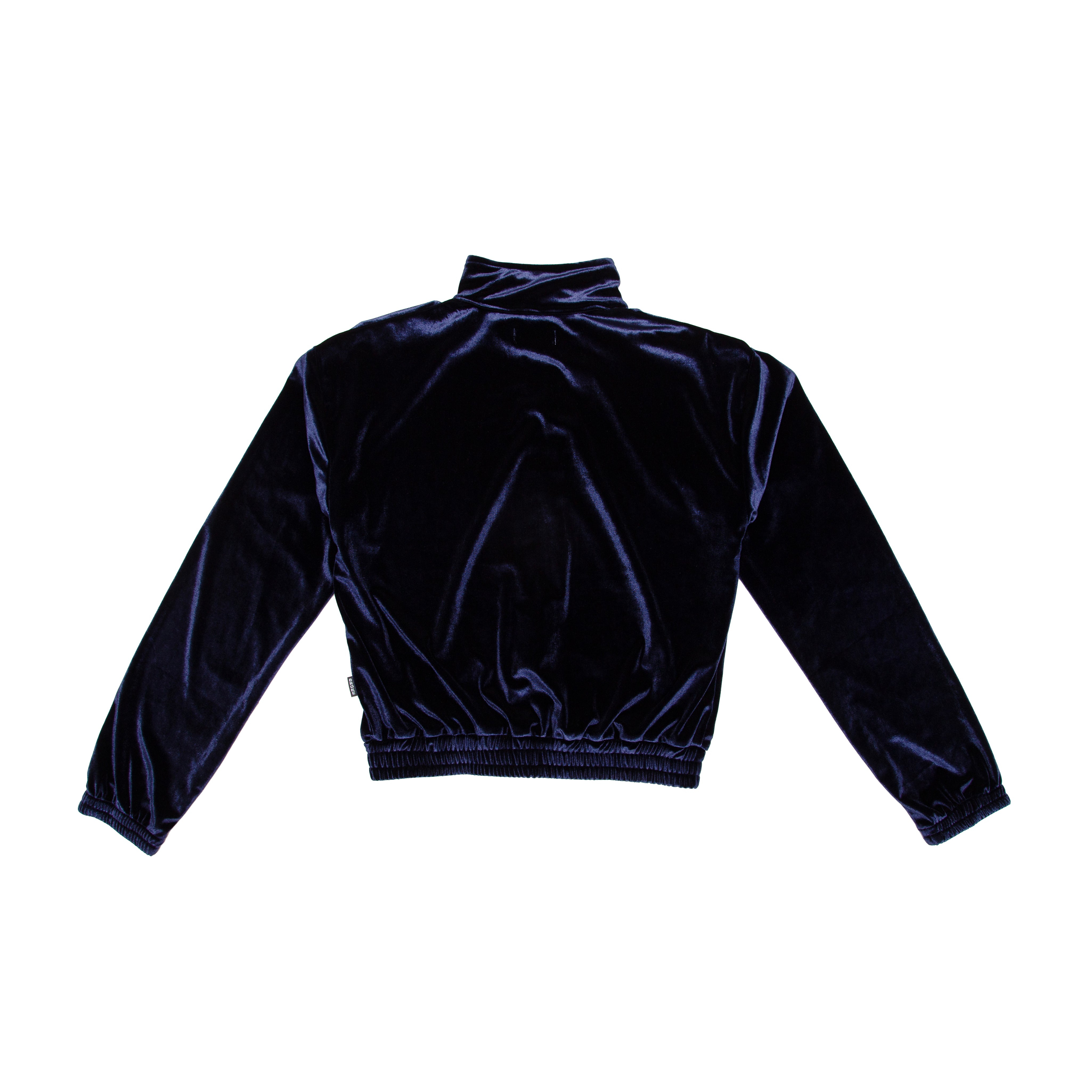 Y2K  Velvet Tracksuit Top