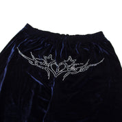Y2K  Velvet Tracksuit Bottom