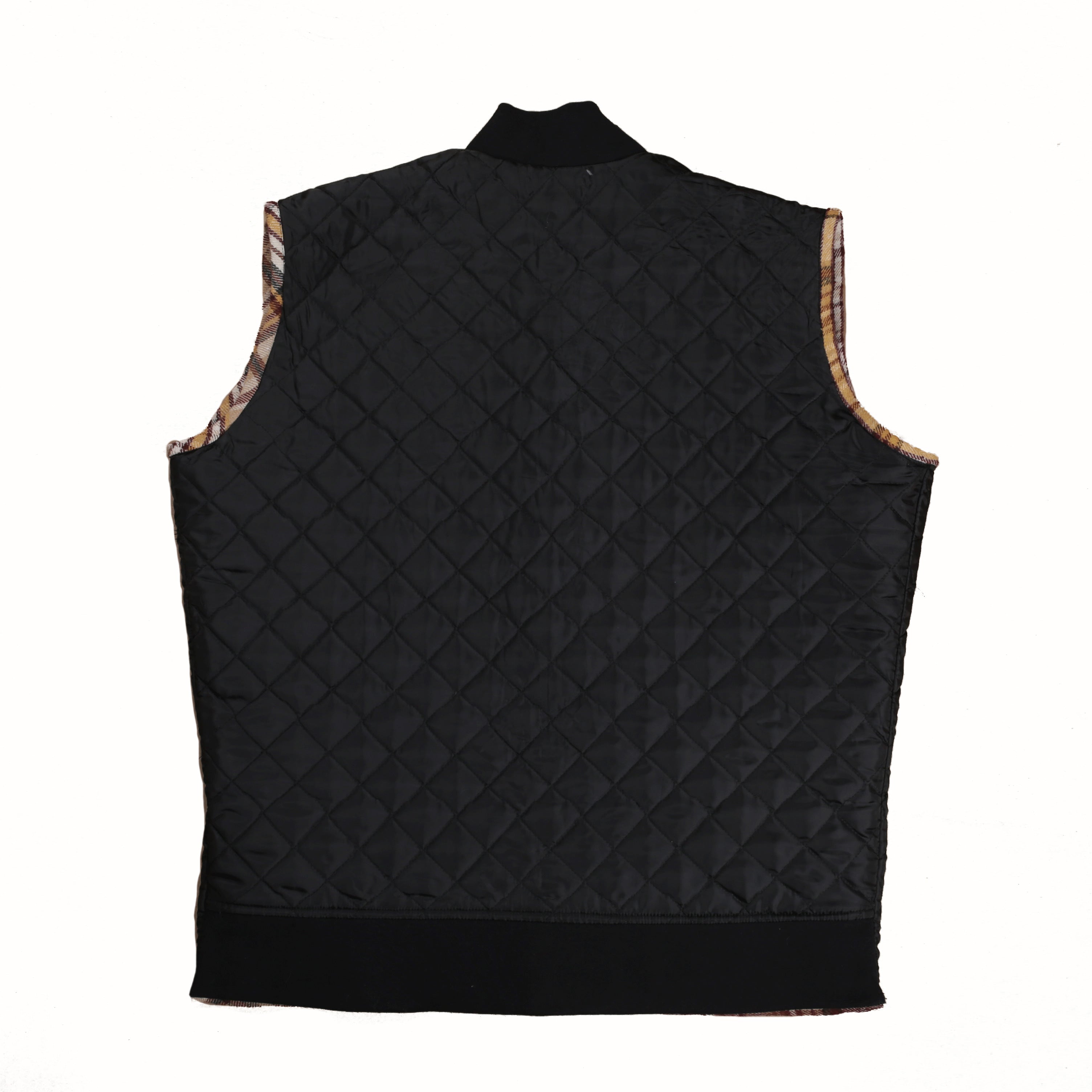 Plaid Utility Vest