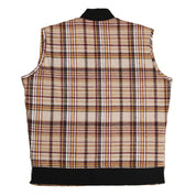 Plaid Utility Vest