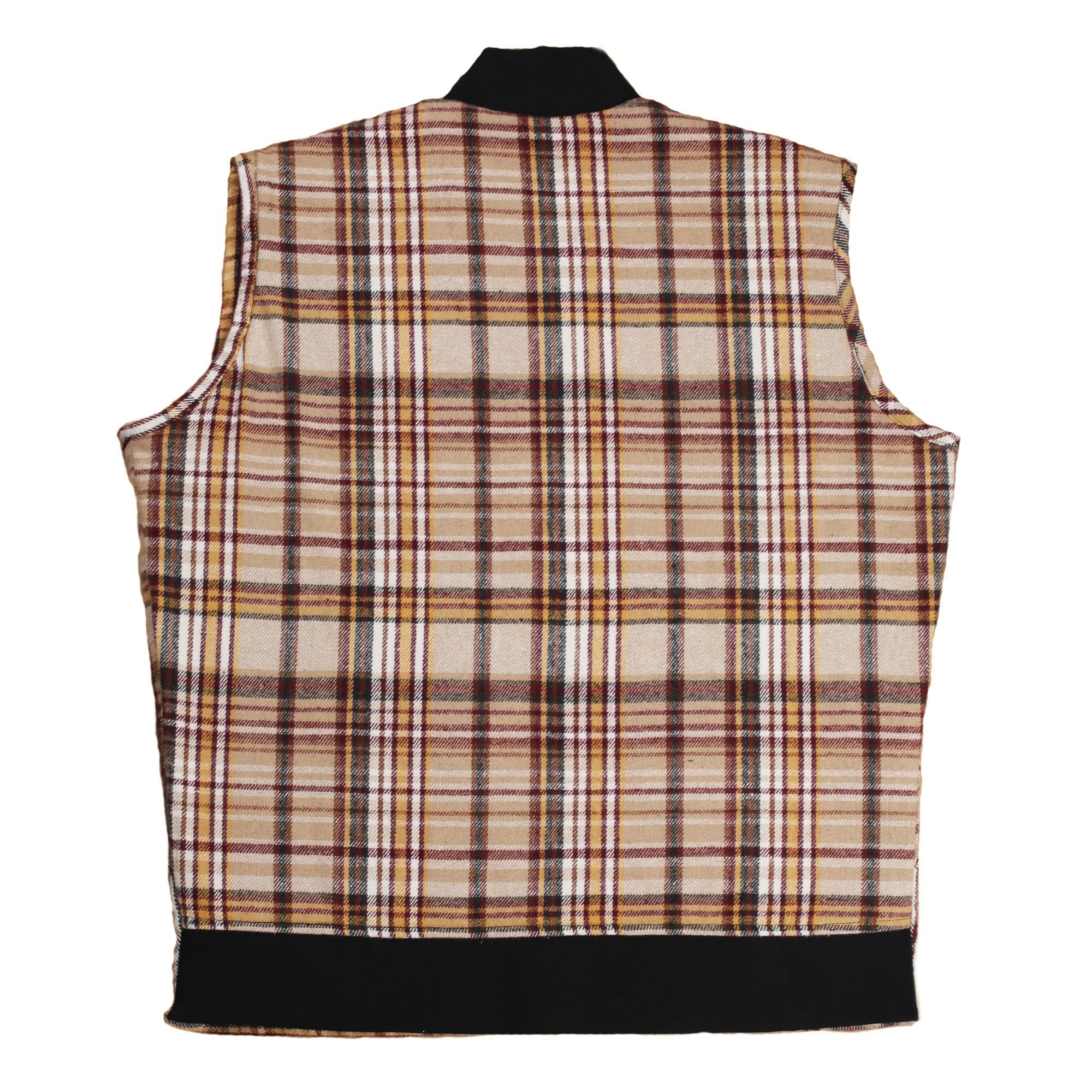 Plaid Utility Vest
